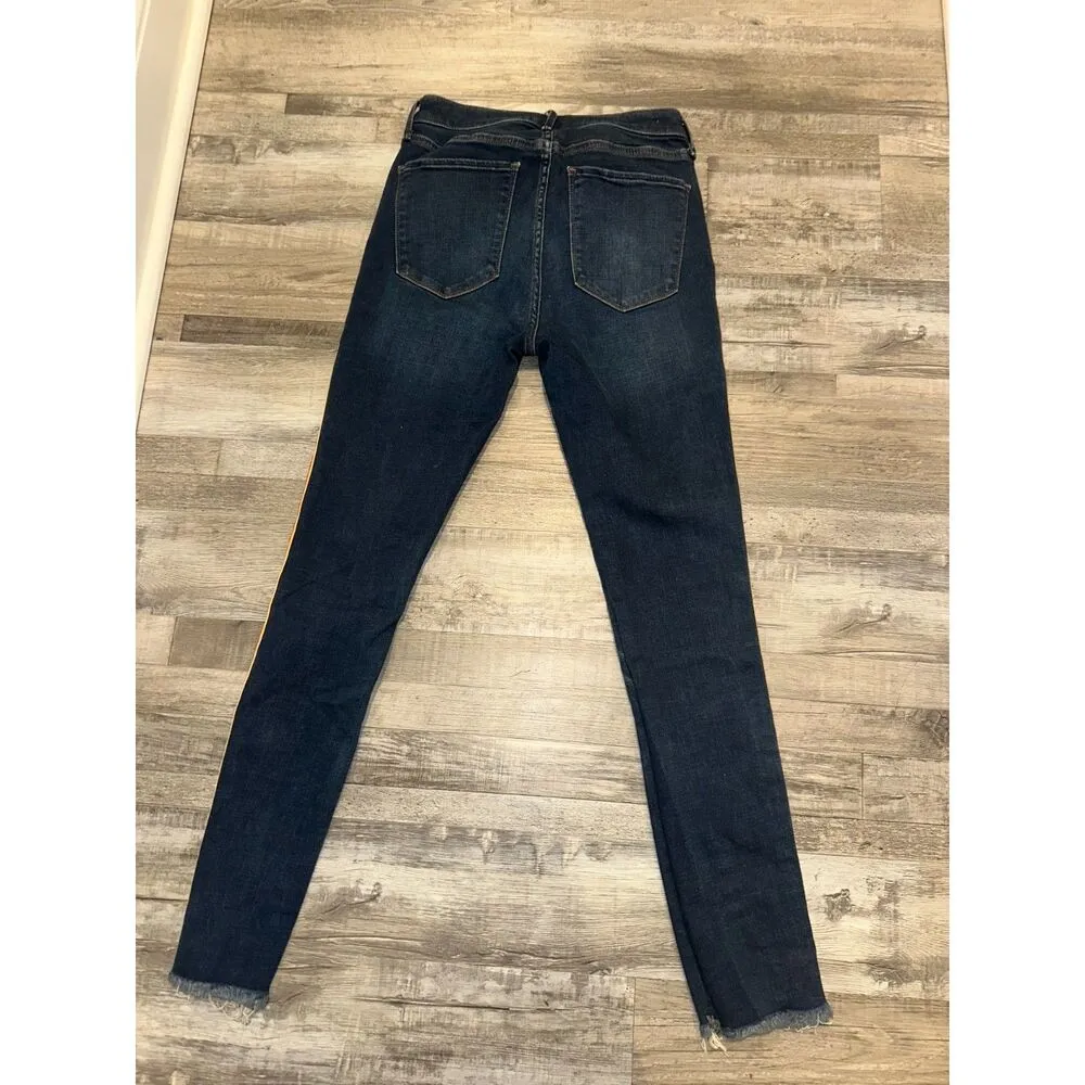 Women's Abercrombie & Fitch High Rise Ankle Skinny Jeans - Image 5