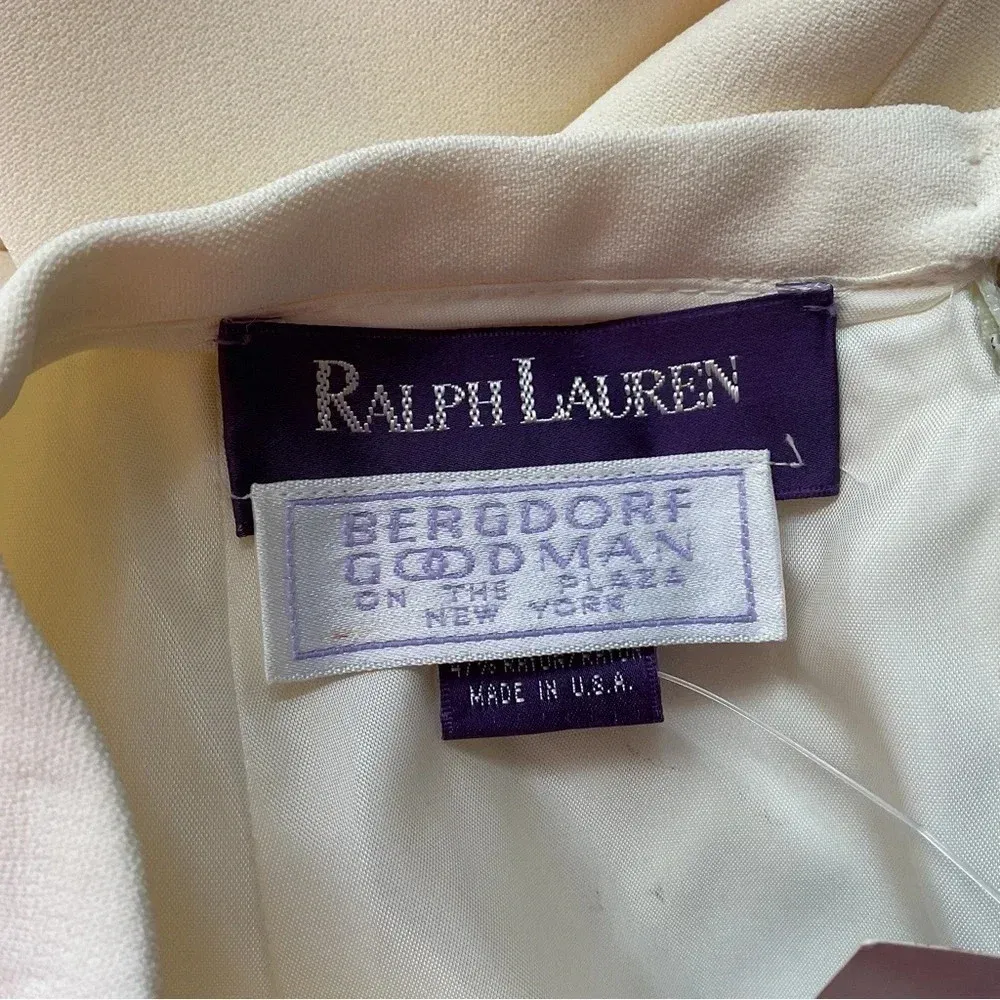 Vintage Ralph Lauren Purple Label Bergdorf Goodman Pencil Skirt‎ Size 6 - Image 6
