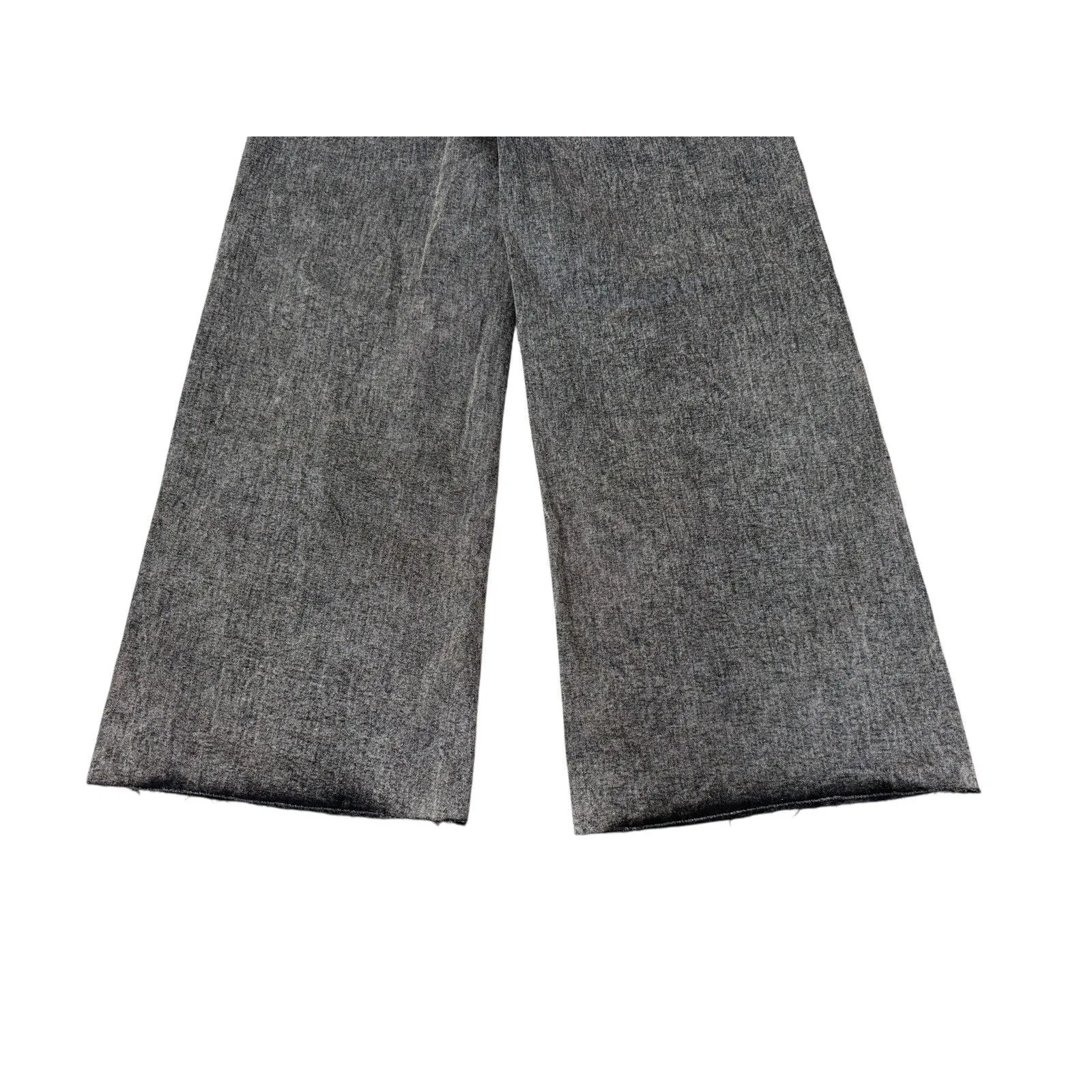 ROMWE Vintage Washed Skull Butterfly Tattoo Black Jeans Goth Grunge Punk Size M - Image 7