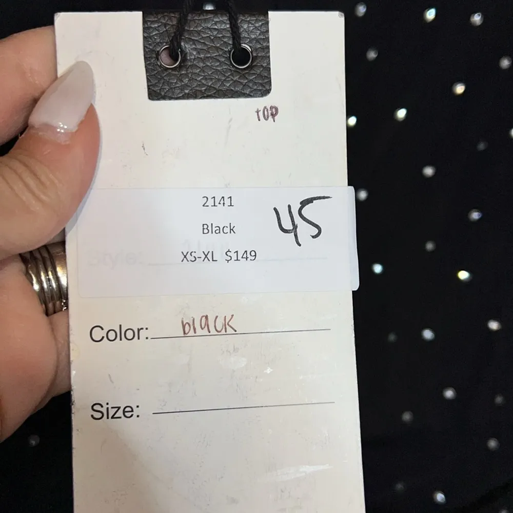 NWT 2025 Sample Mac Duggal 2141 - Long Sleeve High Neck Ruched Knee Length Dress - Image 7