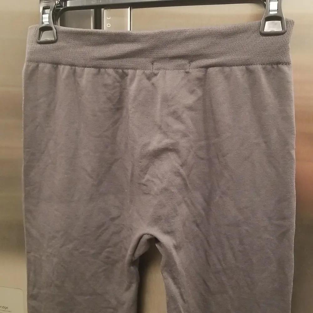 💕DELIA'S💕 Fleece Lined Hig Rise Leggings Charcoal Gray One Size - Image 4