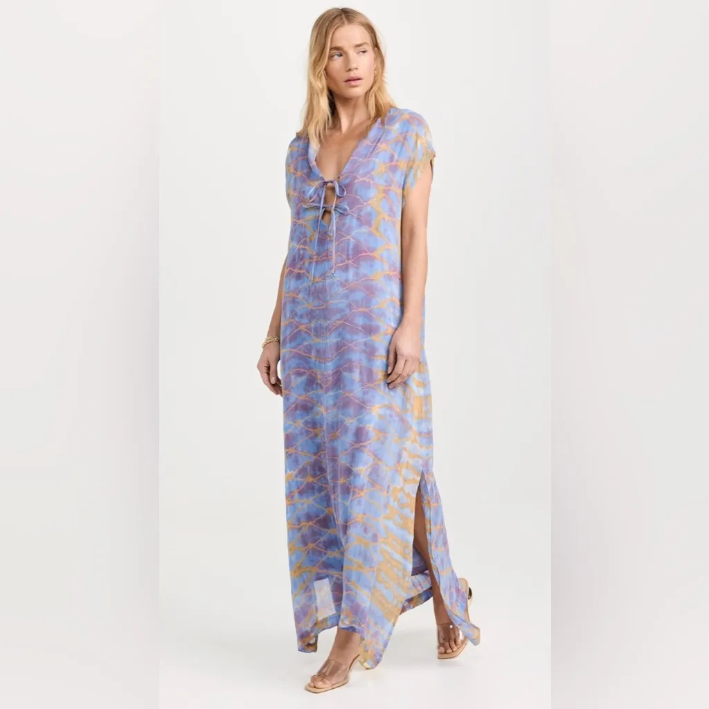 NWT- Young fabulous and broke shilo dress kumquat boa wash - Image 3