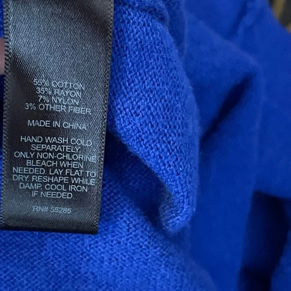 Express Sweater‎ Dress Blue - Image 8