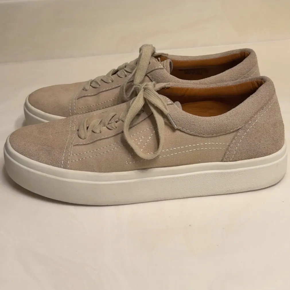 Tezra Platform Sneakers | Lucy Brand | Beige | 9 - Image 2