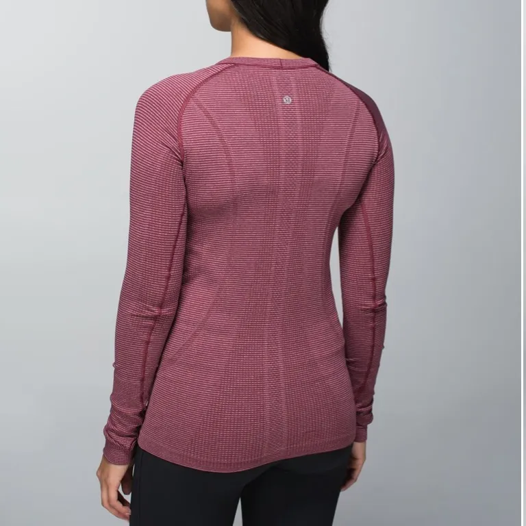 Lululemon VINTAGE (2014) Run: Swiftly Tech Long Sleeve Crew - Image 4