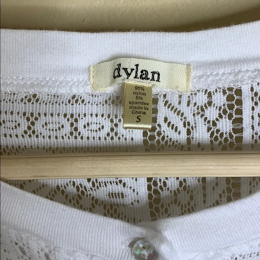 Dylan‎ white lace top - Image 2