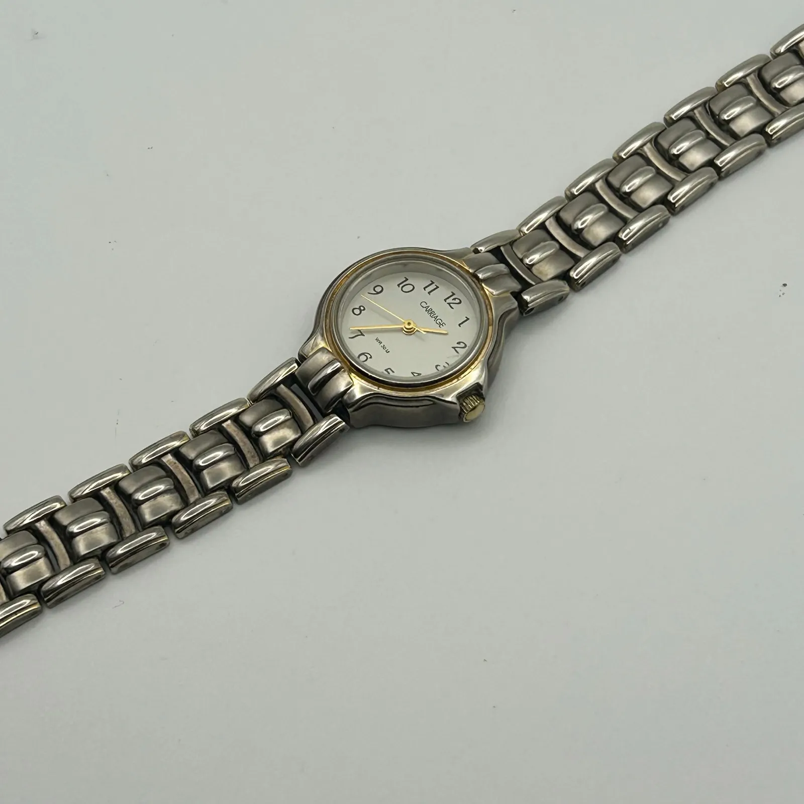 Carriage by Timex Silver Tone WR 30M Women’s Stainless Steel Watch - Image 5