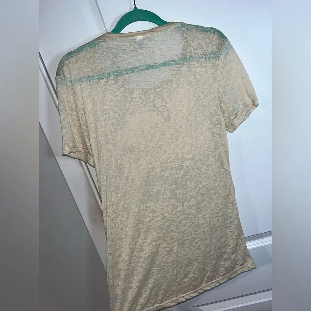 KAVIO Teen’s ‘PEACE’ Swarovski Crystal Bird Embellished Patch Top Size Medium - Image 6