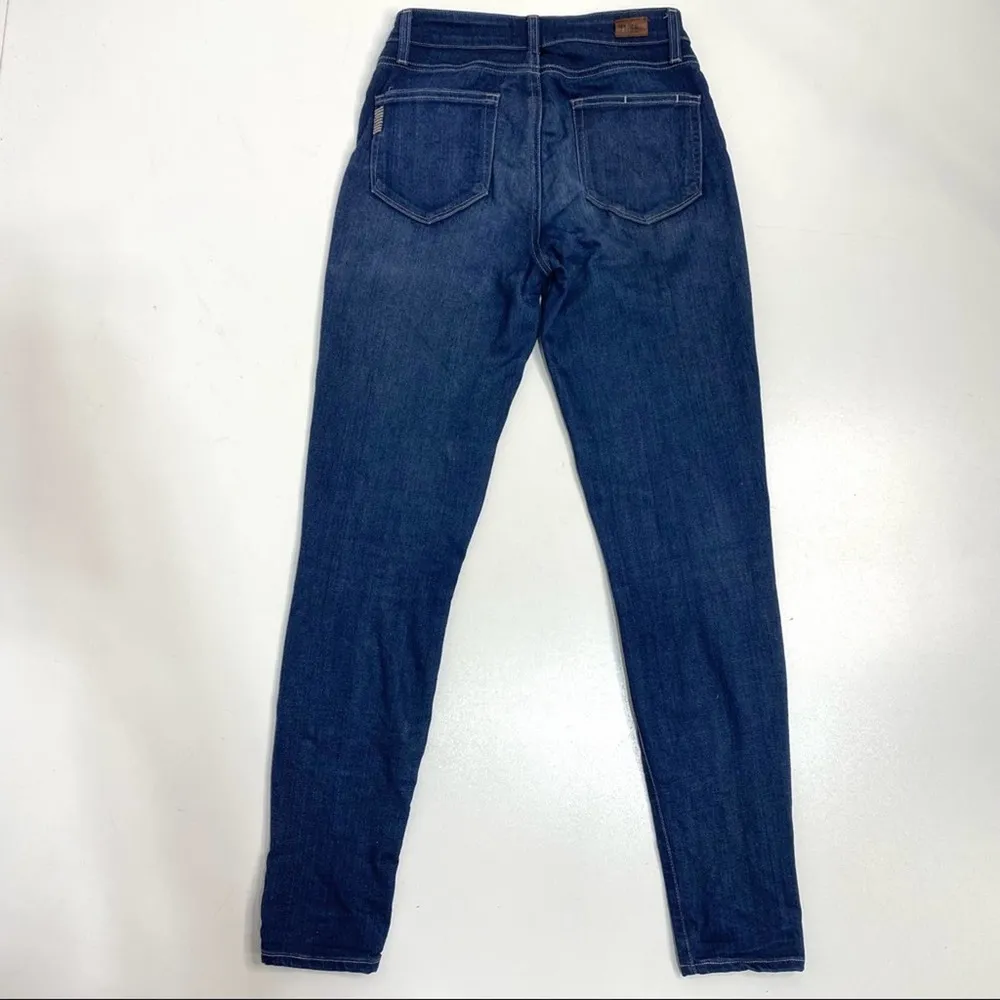 Paige Hoxton Ultra Skinny Mid Rise Jeans Yogi 25 - Image 5