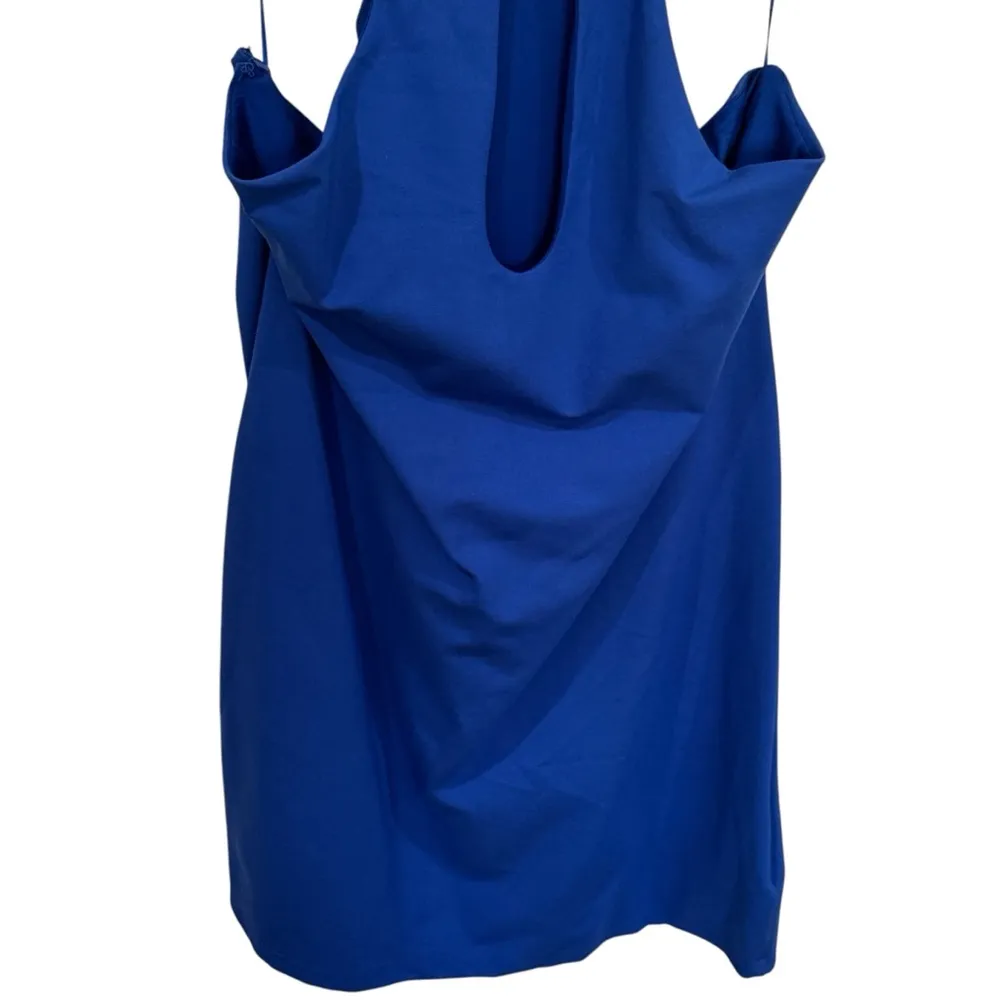 Remi x Revolve Carli Mini Halter Dress in Baltic Blue Women's Size 3X - Image 7