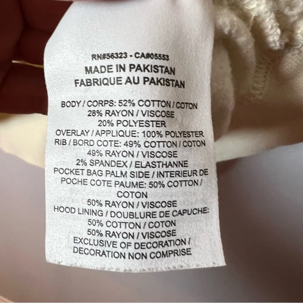 Nike Sportswear Heritage Fleece Hoodie Women’s L Soft Yellow Pullover Sweatshirt - Image 5