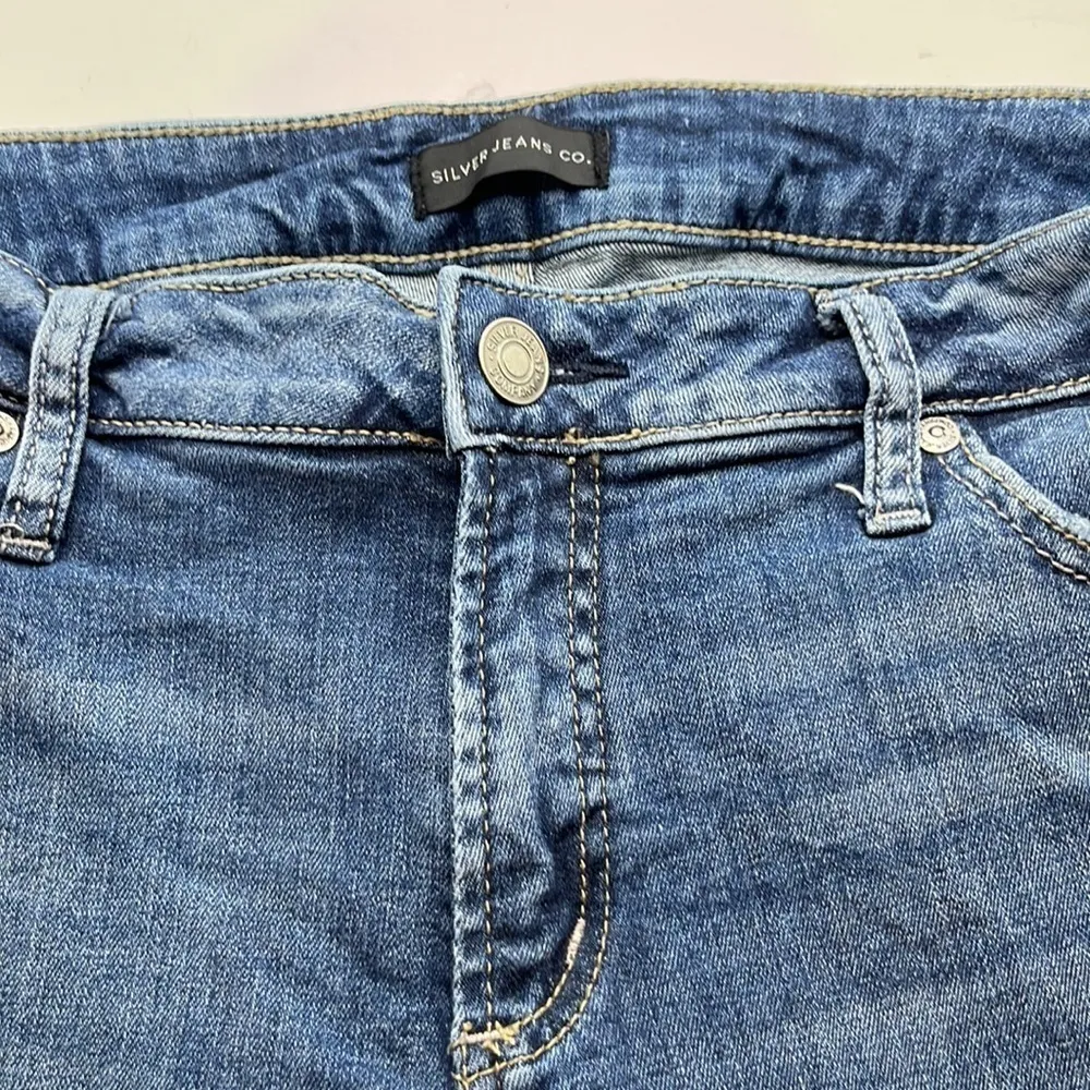 Silver Jeans Elyse Bermuda Short High Rise Size 30 - Image 14