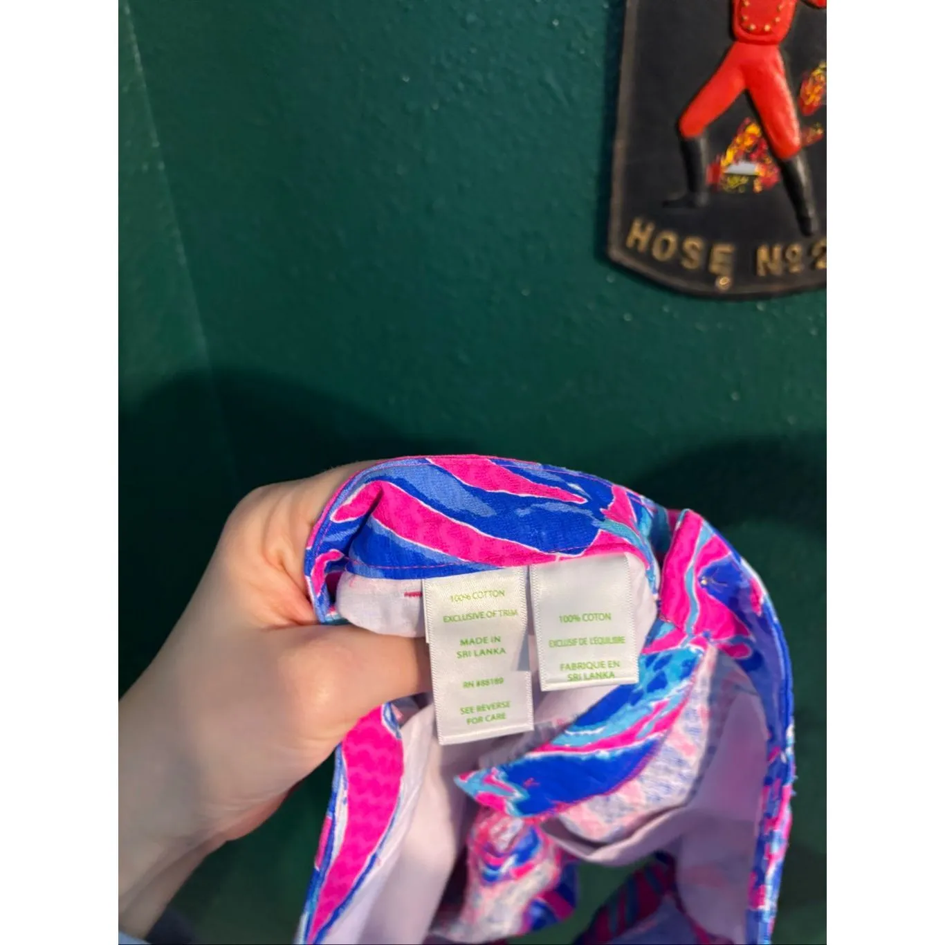 NWT Lilly Pulitzer Adie Short, Bougainvillea Pink/Cliffside Garden. Size 2 - Image 5