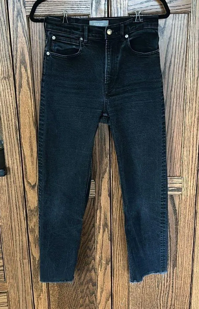 | The Way High Jean in Black with Raw Hem | womens 26 - Image 7