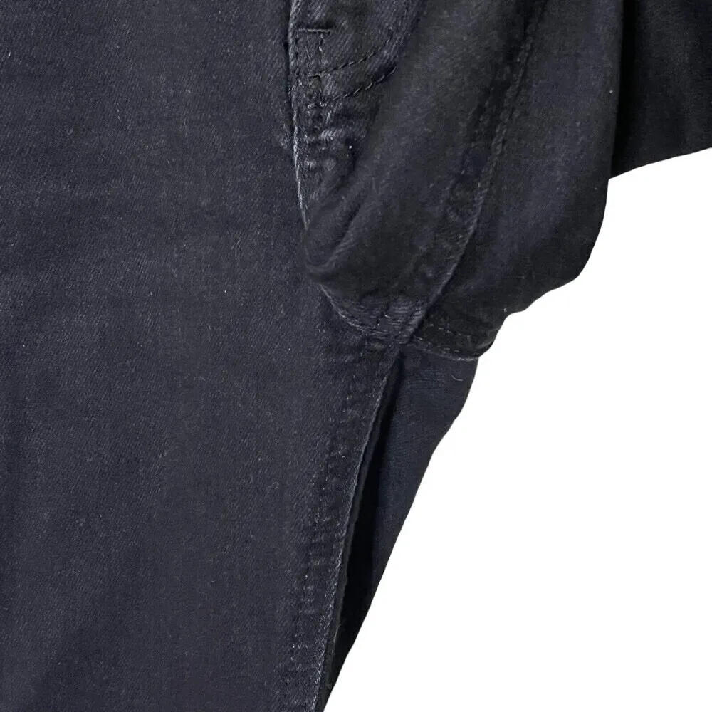 Reformation Skinny Jeans Women’s 23 Faded Black Mid Rise Organic Cotton Denim - Image 6