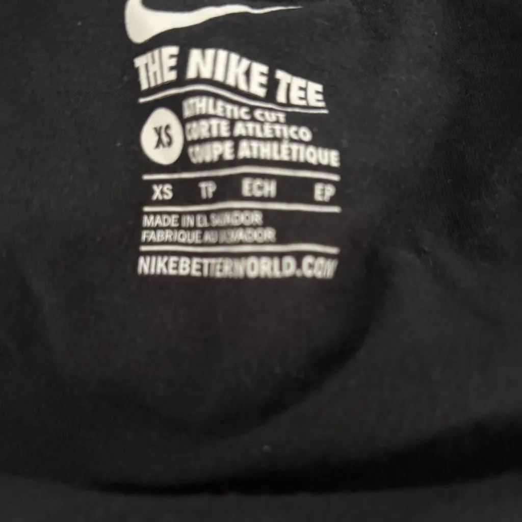 Nike United States Olympic Team Black T-Shirt Size XS - Image 3