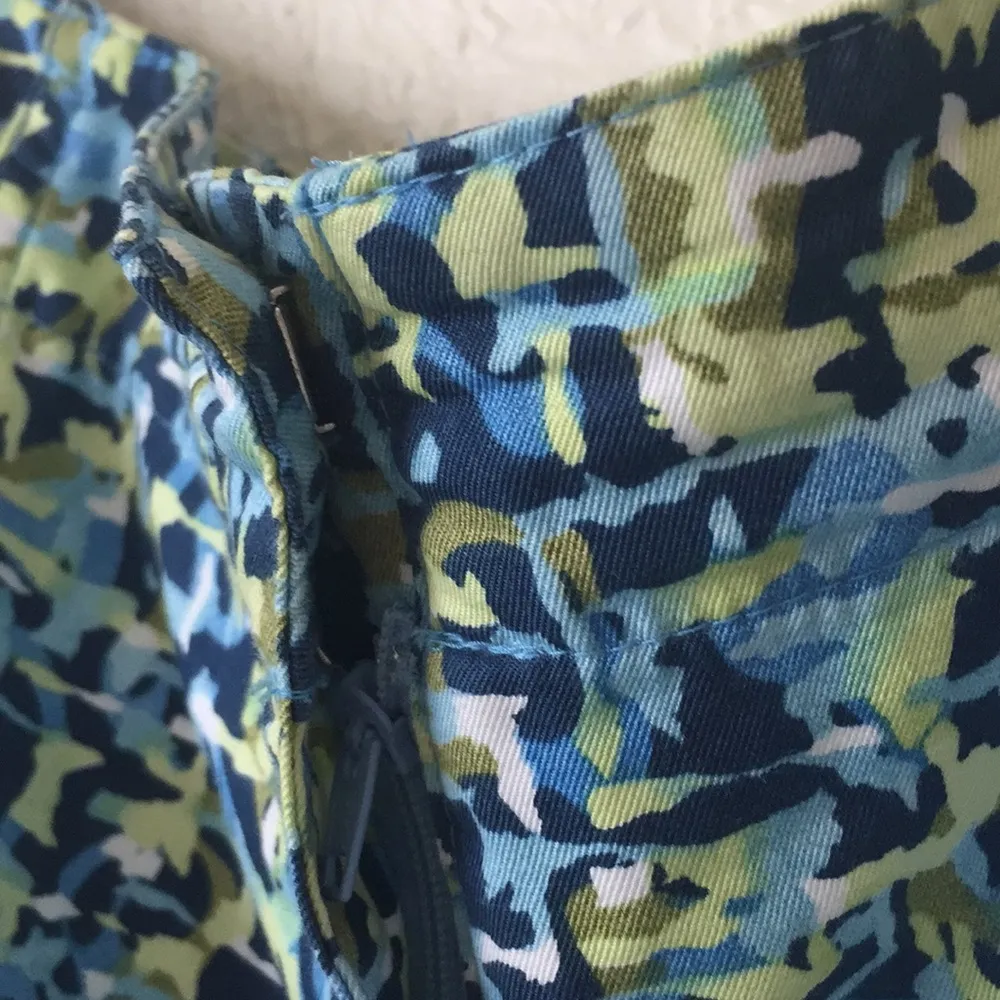 Vintage Talbots pretty cotton patterned light skirt - Image 3