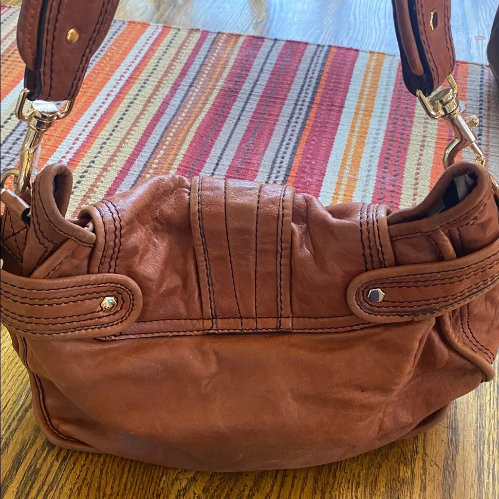 Gianni bini leather shoulder bag medium - Image 2