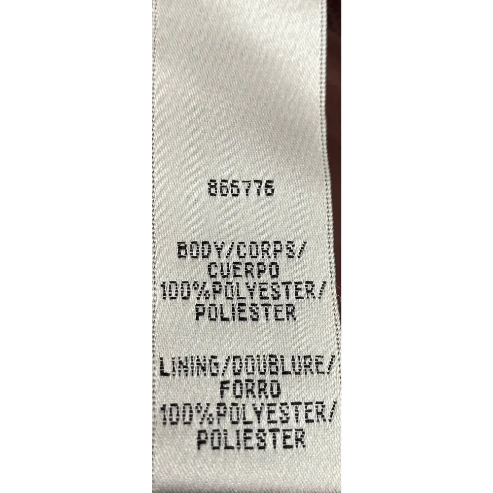 JS Collection Embroidered Lace Overlay Gown Scalloped Cap Sleeve Blush Tan 4 - Image 8