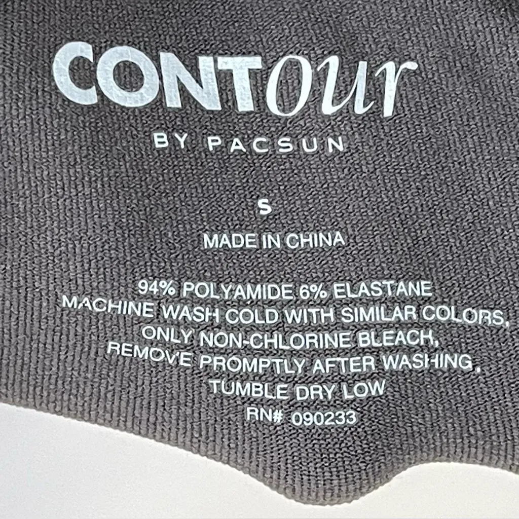 PacSun Contour Brynn Seamless Long Sleeve Top (Gray) - small - Image 8