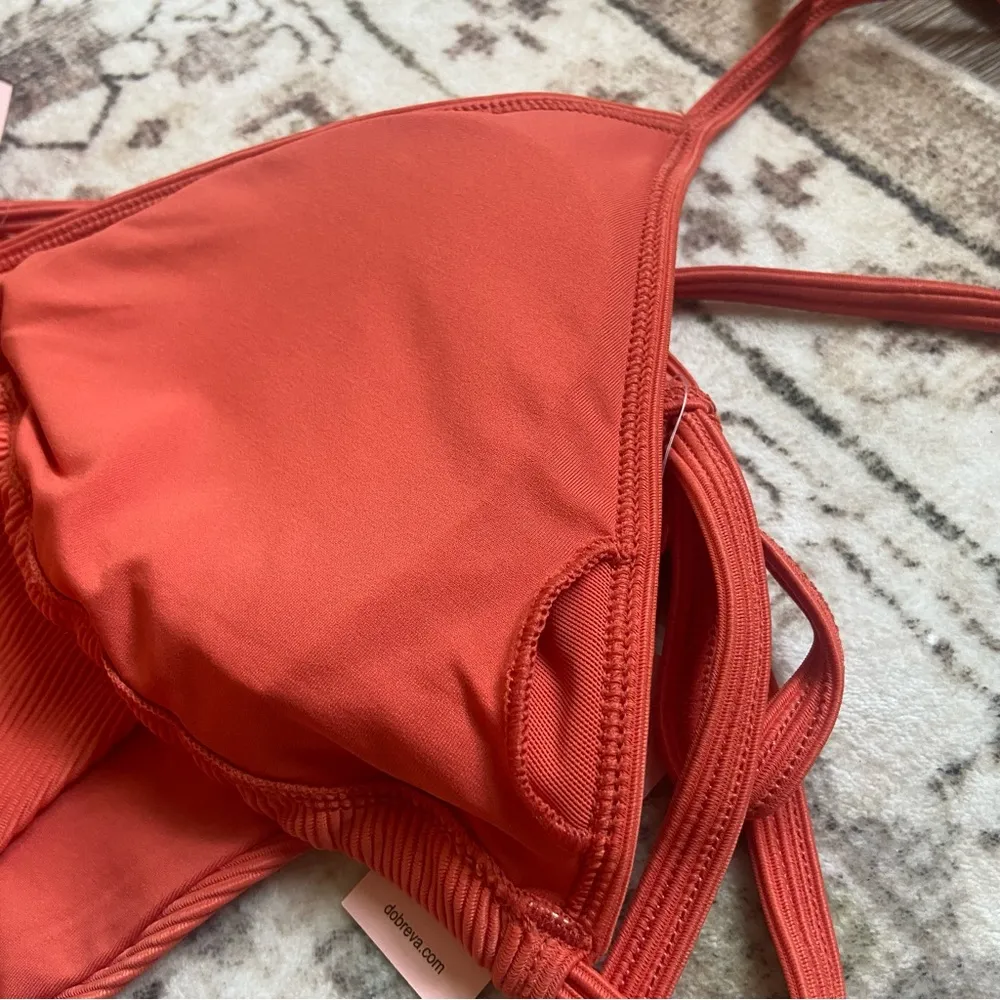 Burnt orange bikini set NWT - Image 5