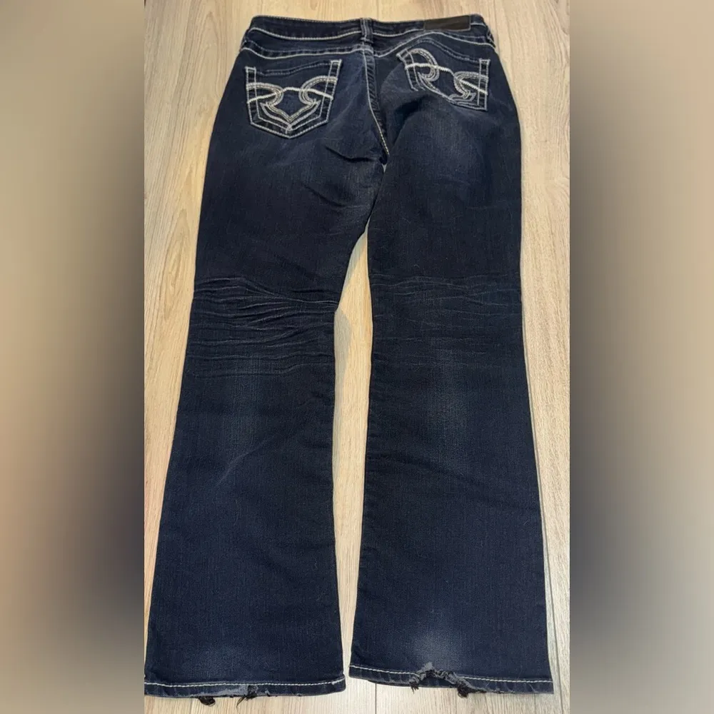 Big star  Casey k slim bootcut boot Dark Blue Denim Jeans - Image 2