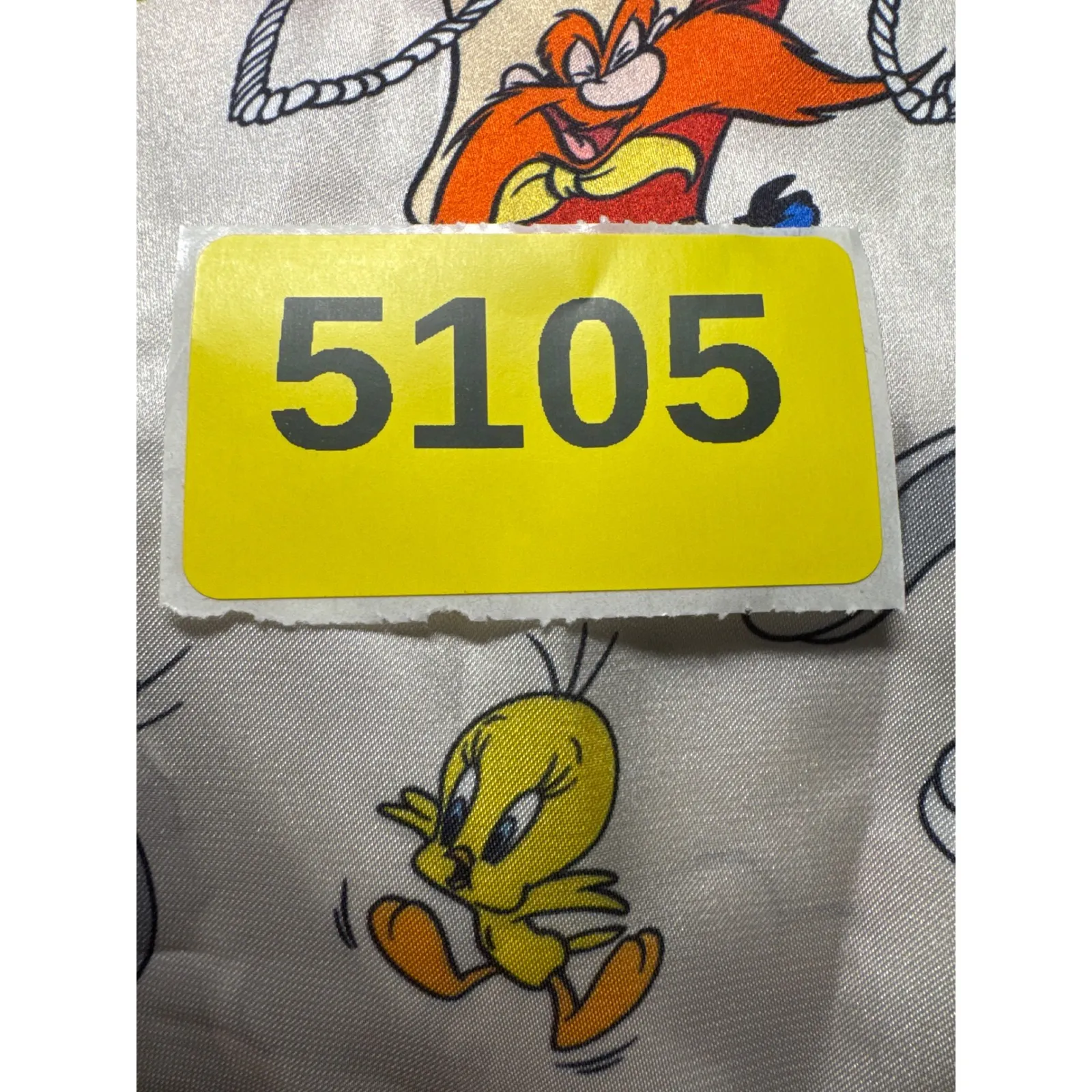 Unique Vintage Looney Tunes Bugs Bunny Wrap Crop Top Shirt XL 14 Western Stars - Image 12