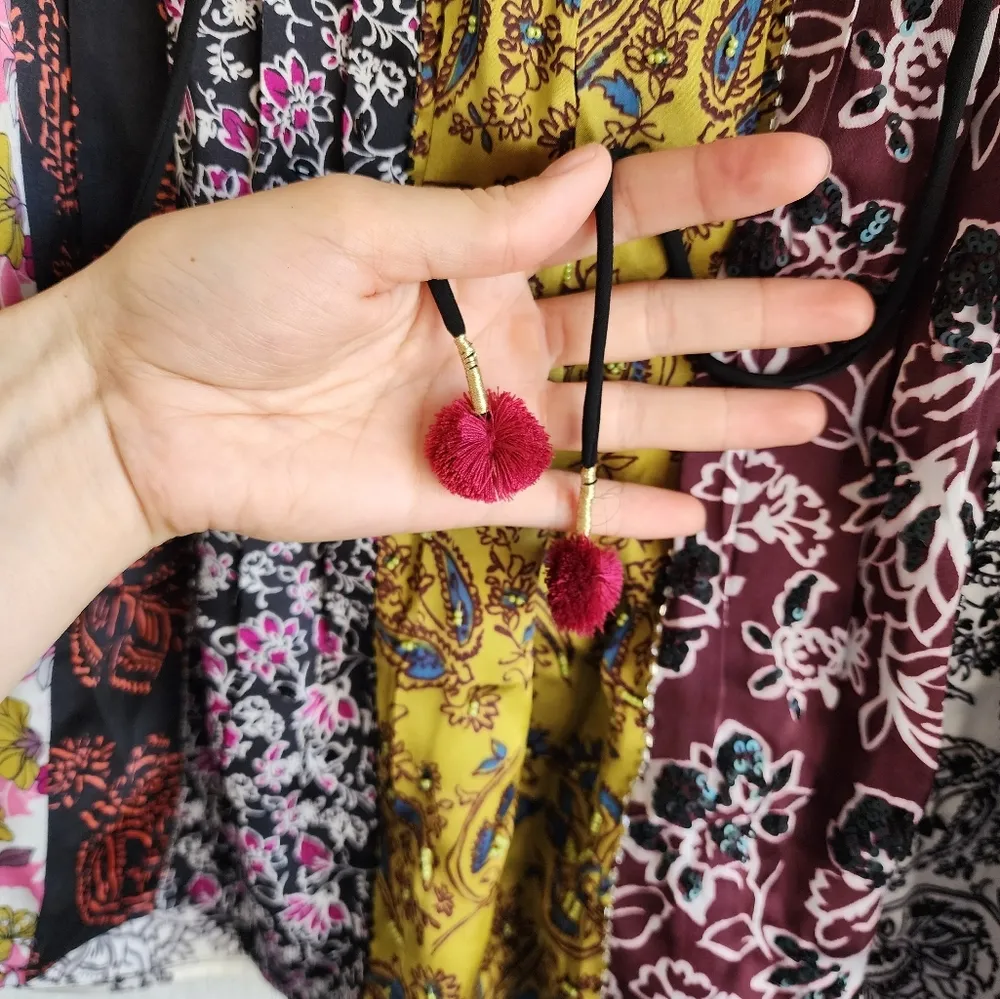 NWT Anthropologie Corinne bohemian boho Peasant Blouse SIZE XSP - Image 7