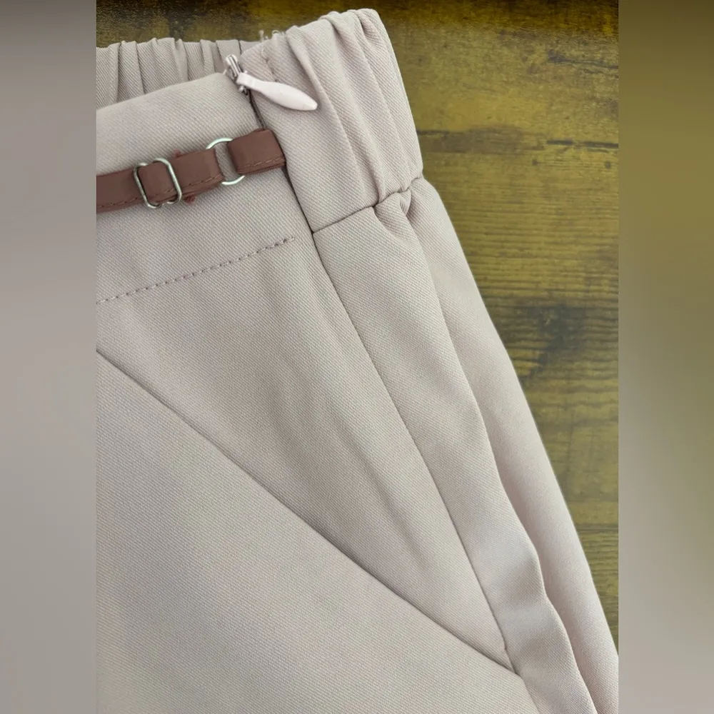 NWT Area Stars Mauve Pink Everly Pants Size Medium Elastic Size Zipper Pockets - Image 9