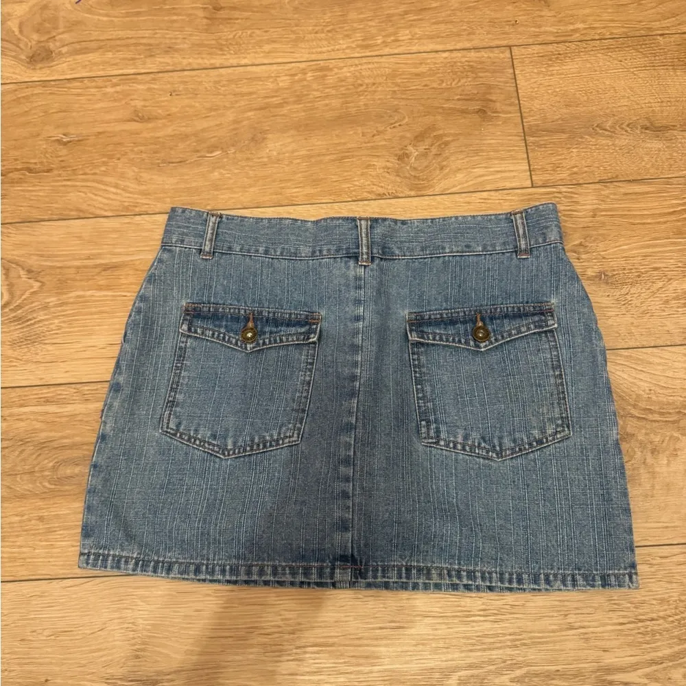 vintage 100% cotton mini skirt from beach rays size 7 Size M - Image 3