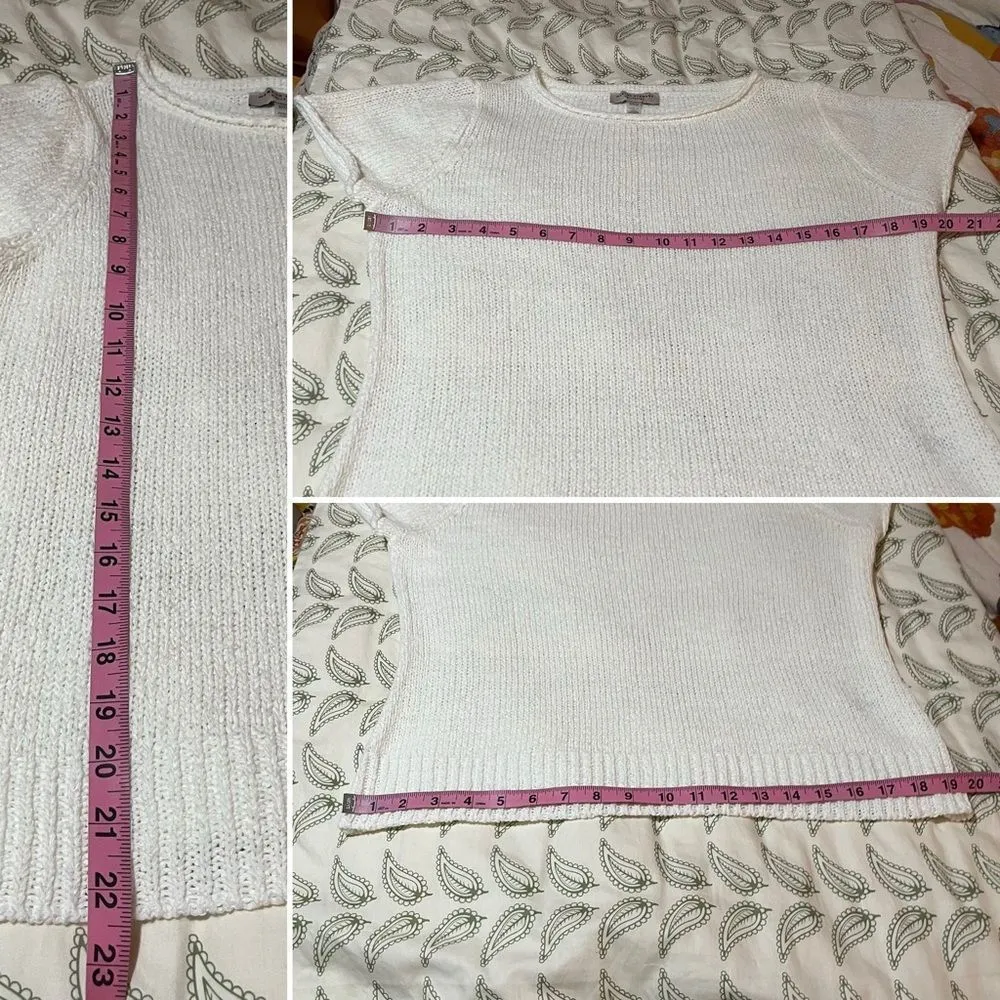 Martha Stewart Crean Sweater Blue Stripe Skort Set Mini Skirt Textured M NWT Size undefined - Image 10