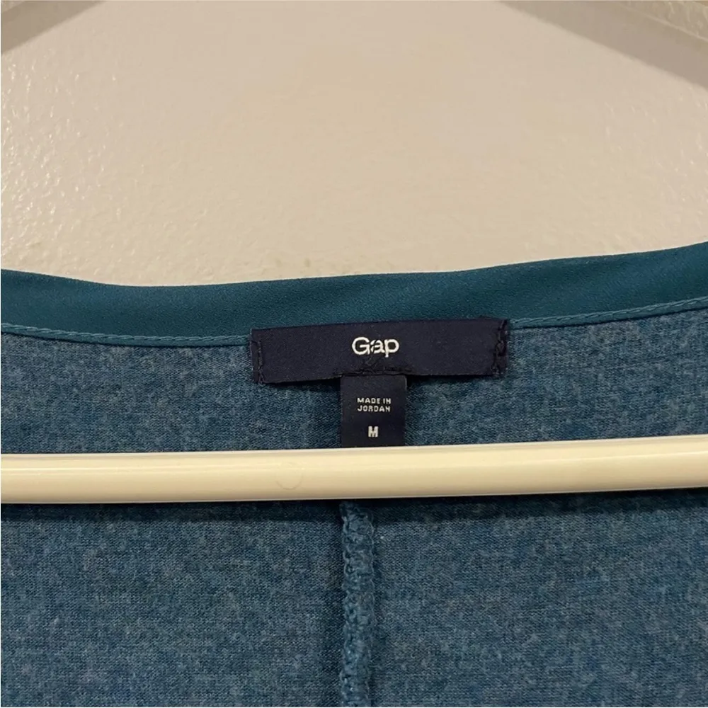 Gap Blue Long Sleeve Cotton Shirt - Image 3