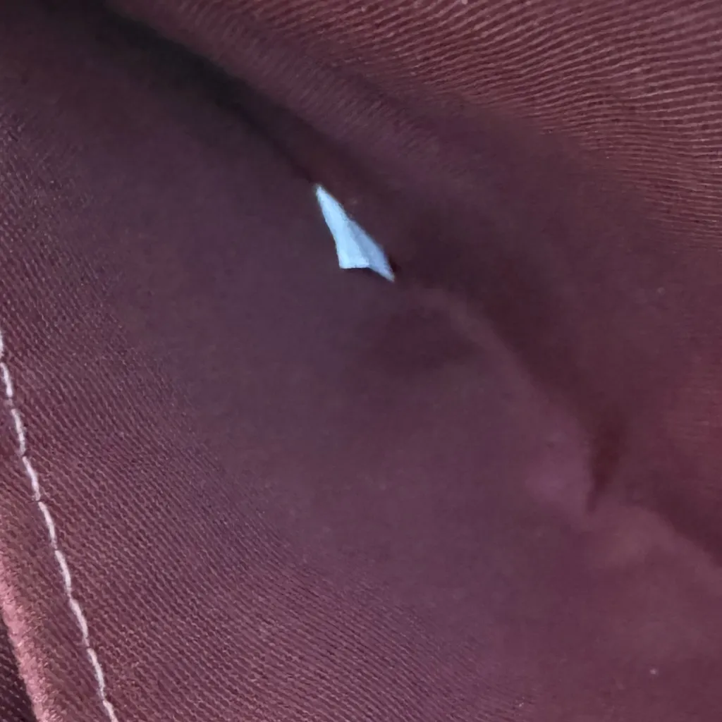 Coach Signature Wristlet in Brown and Red - Image 11