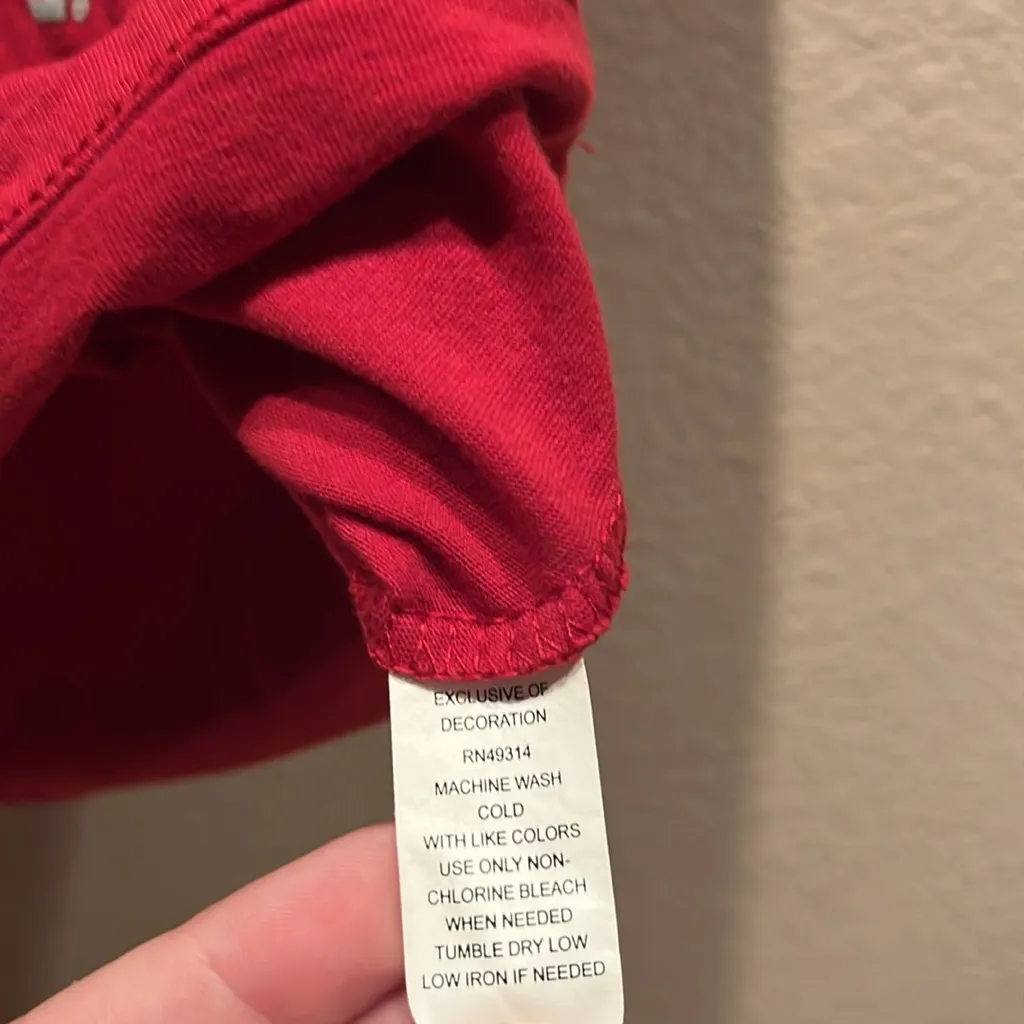 WSU Washington State University Women’s V Neck T Shirt Cougars Size XS - Image 6