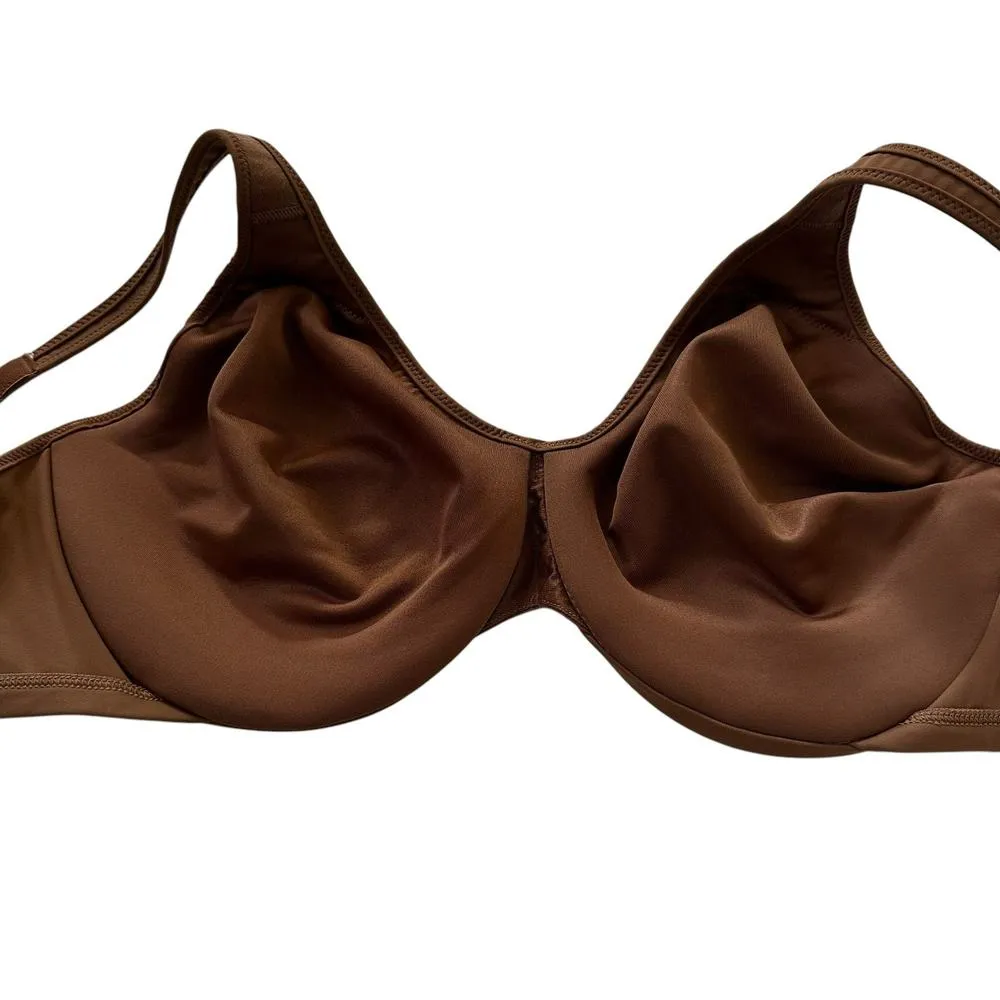 Bali Brown Underwired No Pads T-shirt Bra Women Size 34DD | 66-16 - Image 4