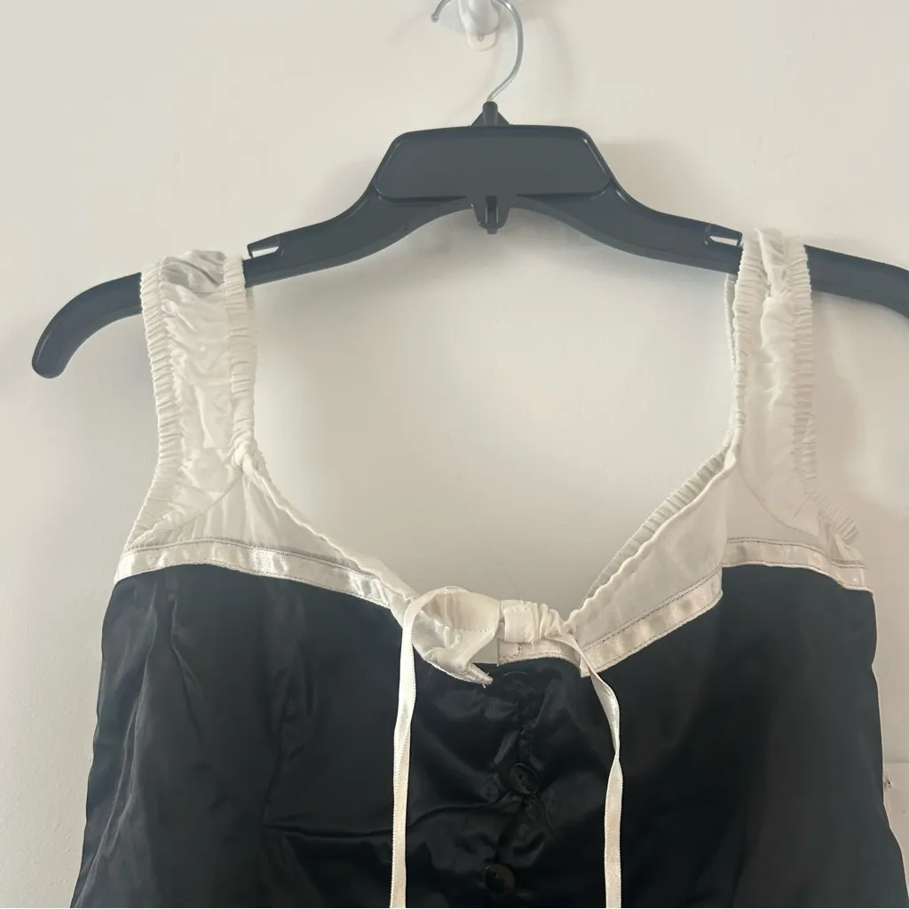 Free People x Brenda Knight Corset Off Shoulder Top NWT Size M RARE TOP - Image 3