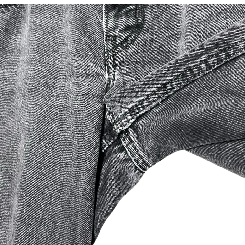 Levi’s Low Loose Jeans Tech Storm Black Wash Women’s Size 30 Wide Leg High Rise - Image 9