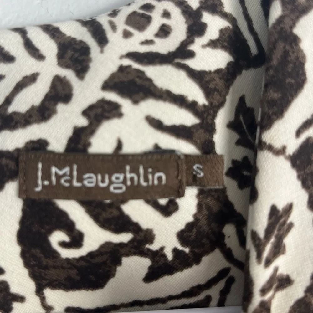 J.McLaughlin Devon Bainbridge pomegranate sleeveless dress size small - Image 3