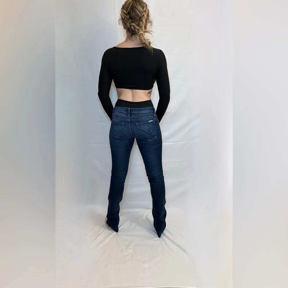 Vintage Y2K Hudson Low-Rise Bootcut Jeans - MidRinse - 24 - Image 3