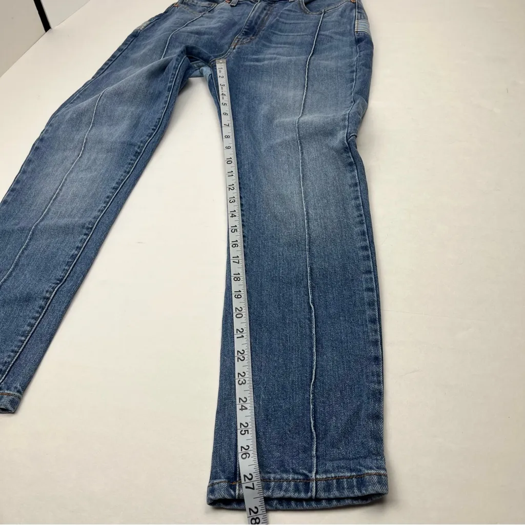 Revice Star Butt Two Toned Blue Denim Skinny Seamed Jean‎ Womens Size 28 - Image 9