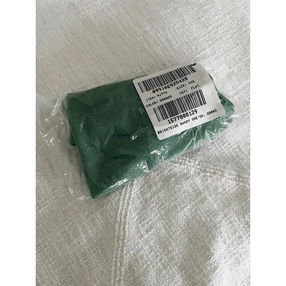 Madewell | Brightside Rib One-Shoulder Tank | Trellis Green | XXS | NWT - Image 8