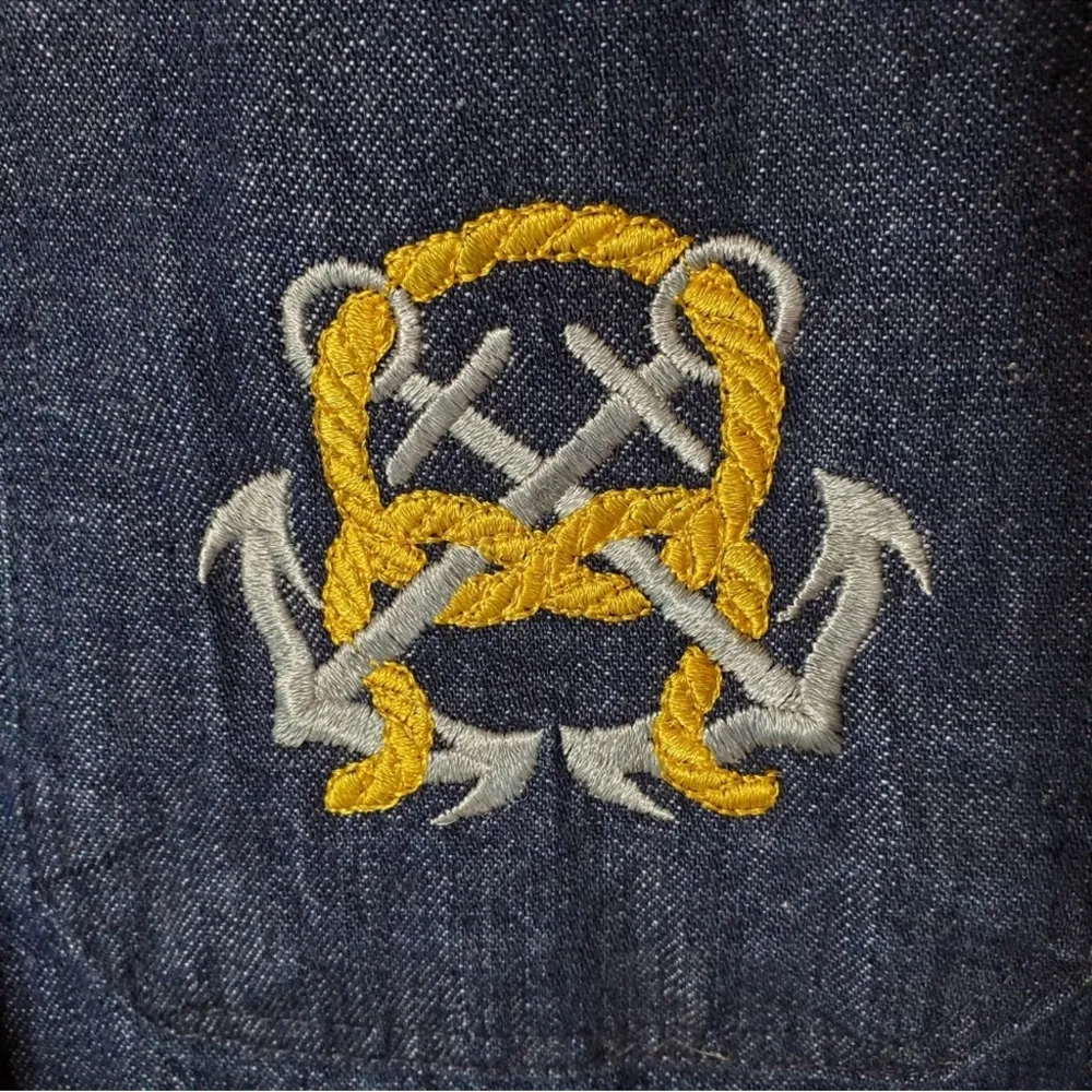 Rare Vintage wrangler dead stock Flared Jeans student fit made in the USA NWT 27 - Image 14