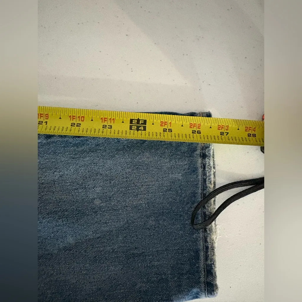 Polo Ralph Lauren Avery Boyfriend Jeans Size 29 Distressed Vintage EUC - Image 12