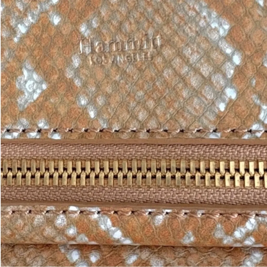 Like New Hammitt Leather VIP
Convertible Bag Large Snakeskin Retail $475.00 - Image 7