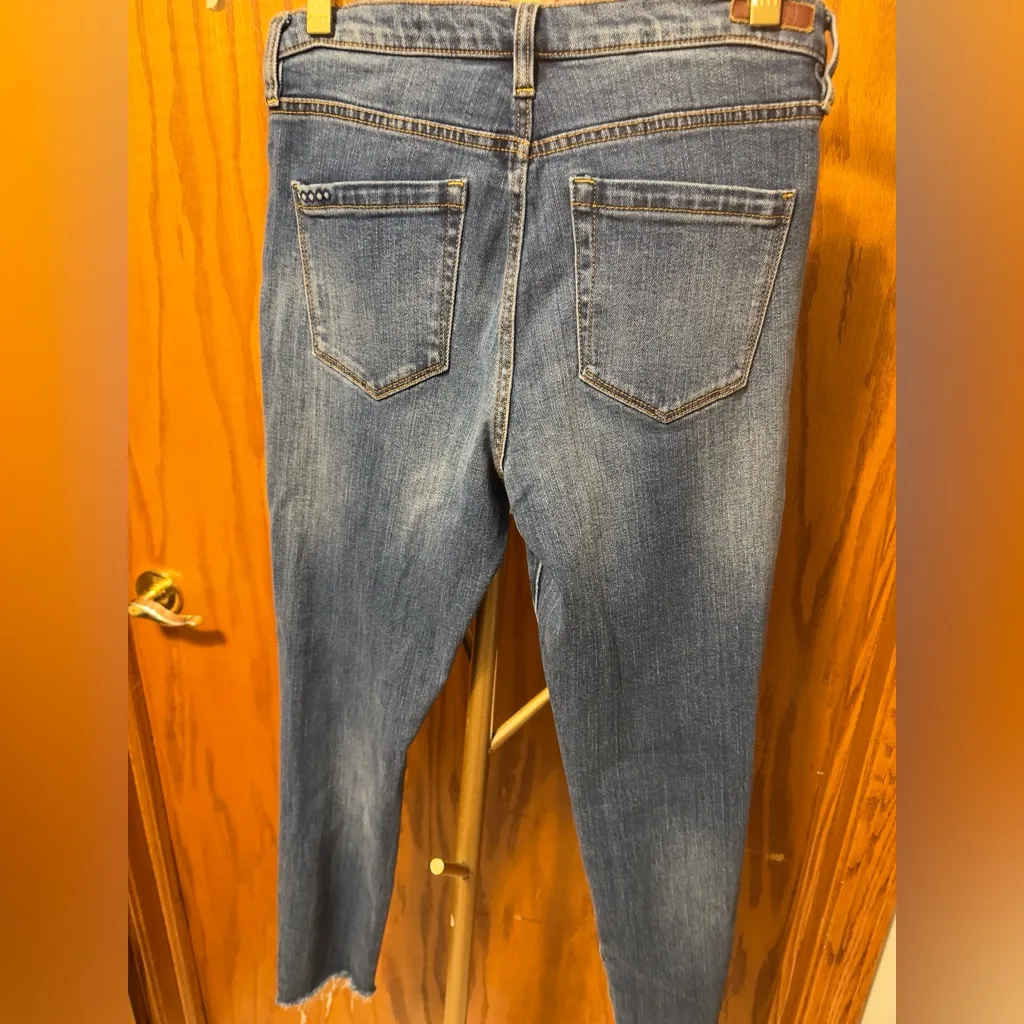 Blank NYC The Great Jones-high-rise raw hem skinny jeans-size 29 - Image 10