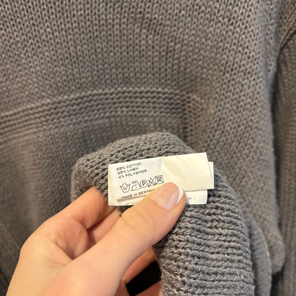 Rundholz Grey Pocket Lag & Look Sweater Gray - Image 6