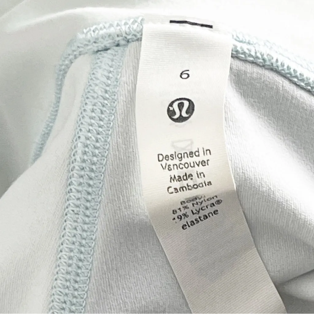 LULULEMON Ocean Air Align High Rise Full Length Leggings, Size Large 6 - Image 3