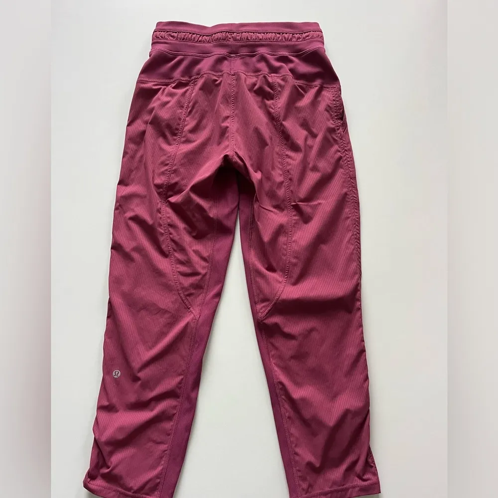 lululemon athletica Dance Studio Mid-Rise Cropped Pant Washed Mauve -Size 4 - Image 3
