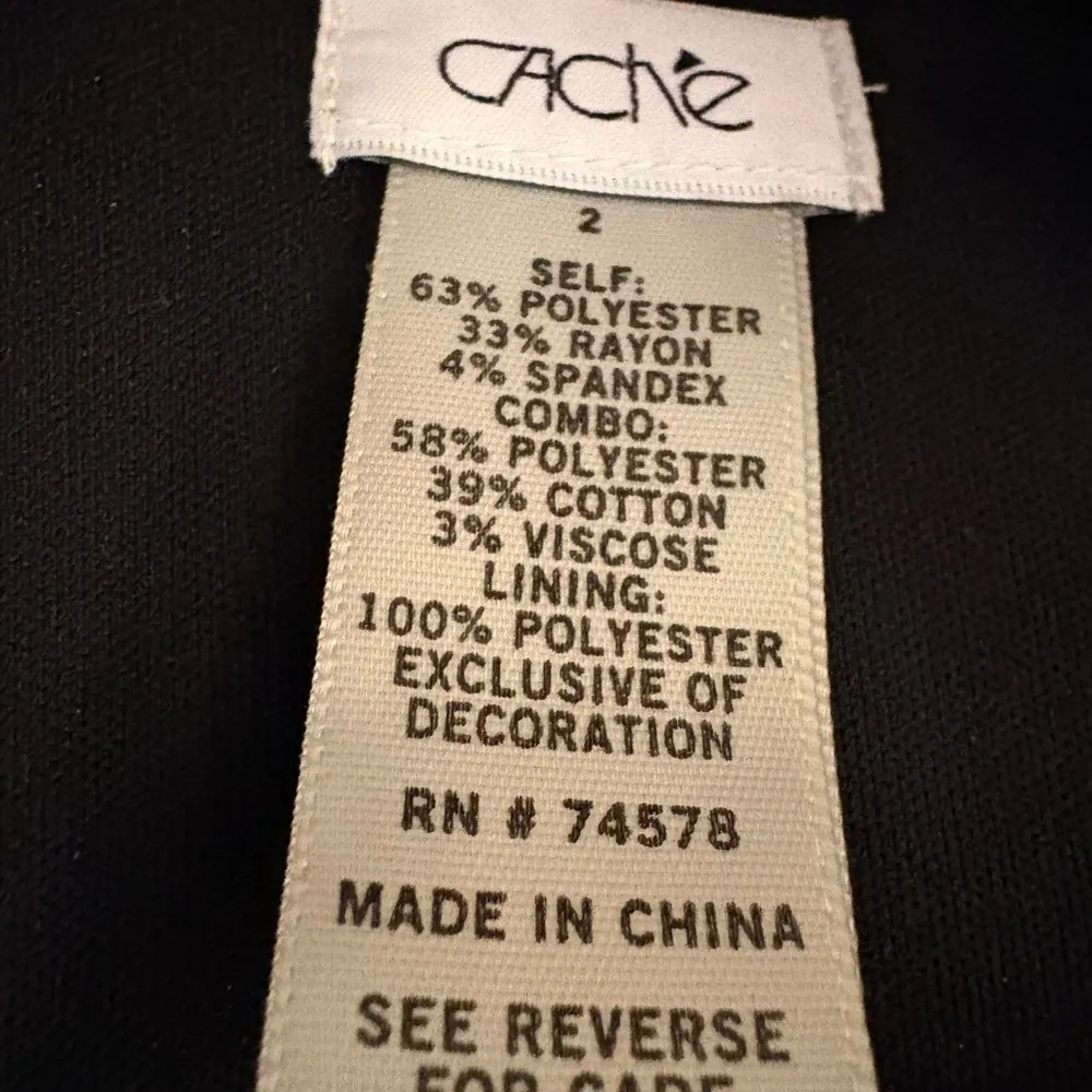 Cache Black and Silver Midi Dress - Image 3