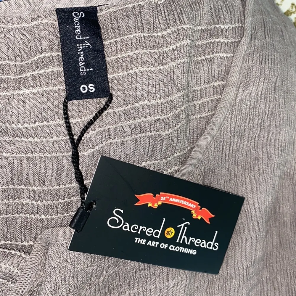 Sacred Threads one size boho maxi dress - Image 6